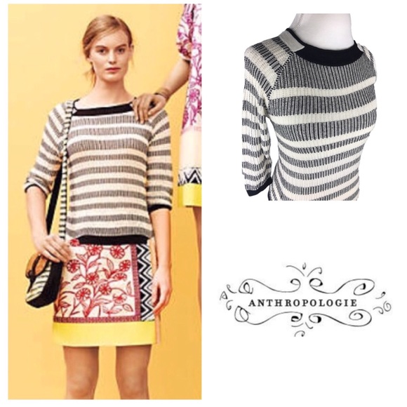 Anthropologie Sweaters - Anthropologie Sparrow Stripe Knit Sweater. NWT.